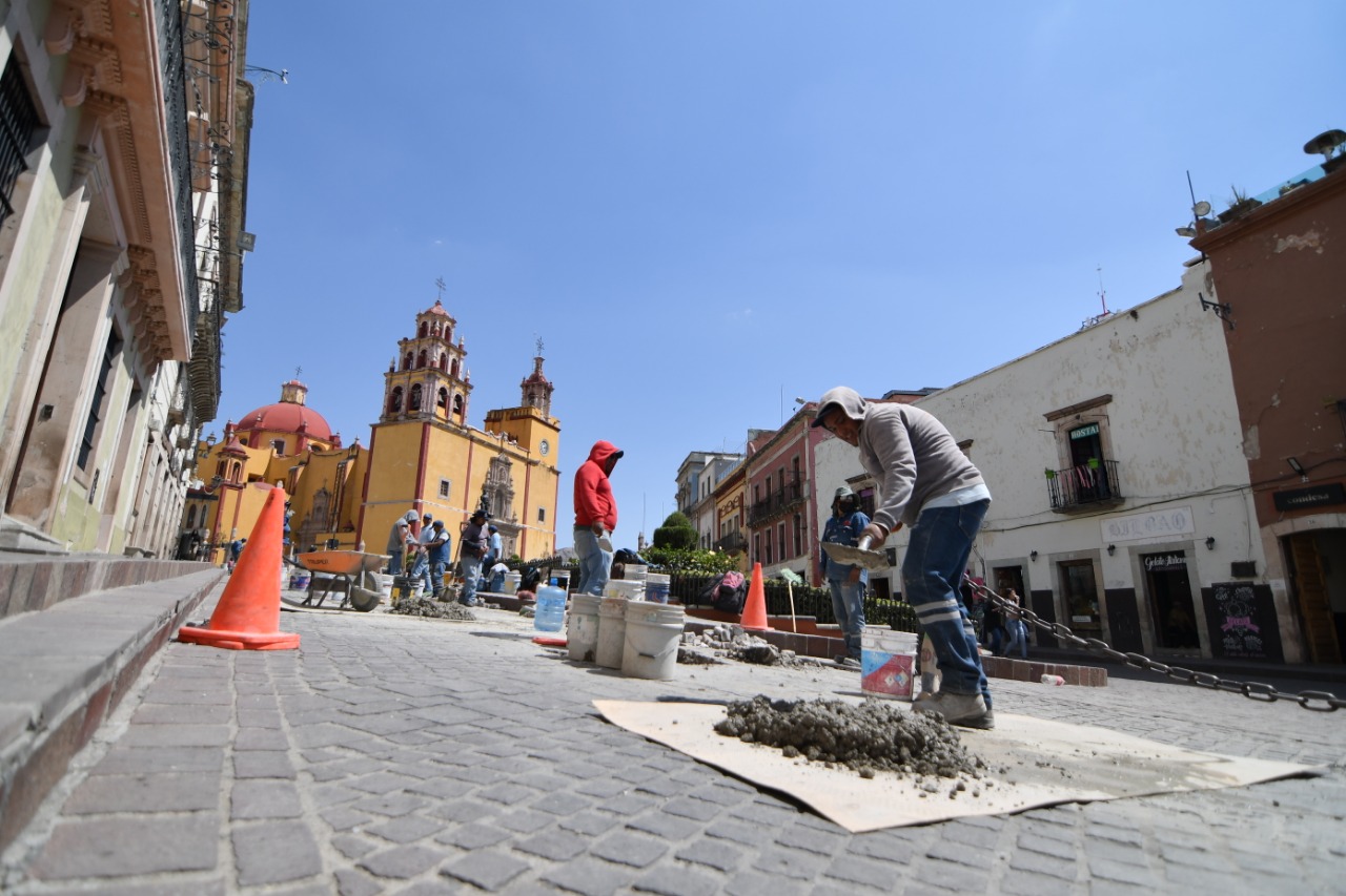 Bachean 5 mil metros cuadrados de vialidades en 2022