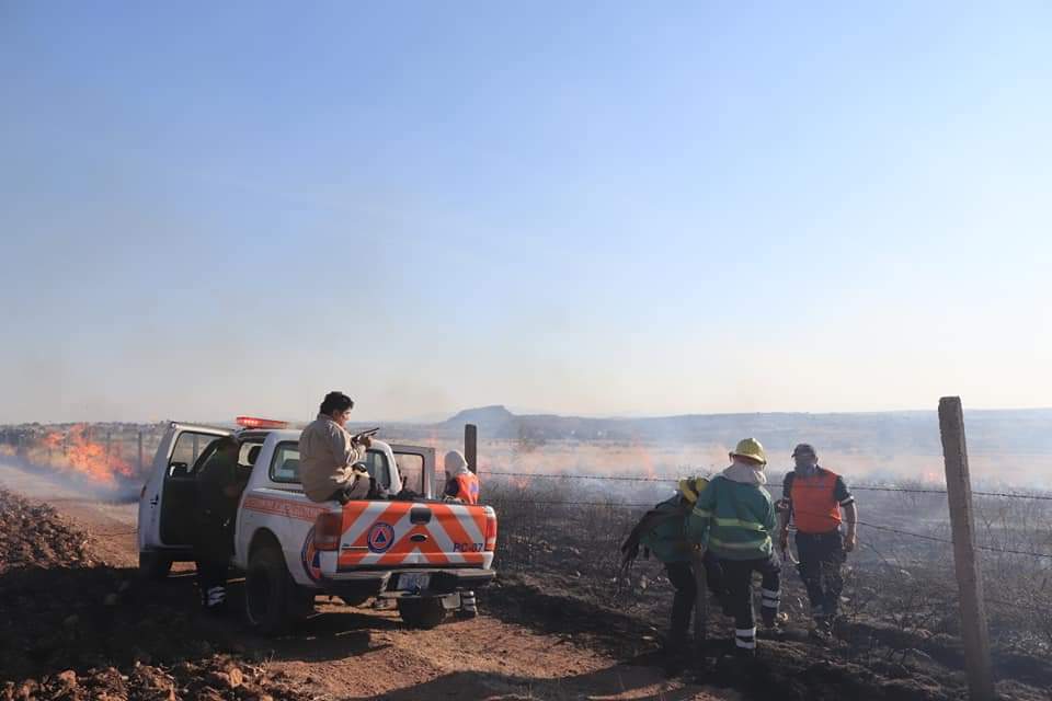 Intensifica Protección Civil labores para prevenir incendios de pastizal en temporada invernal