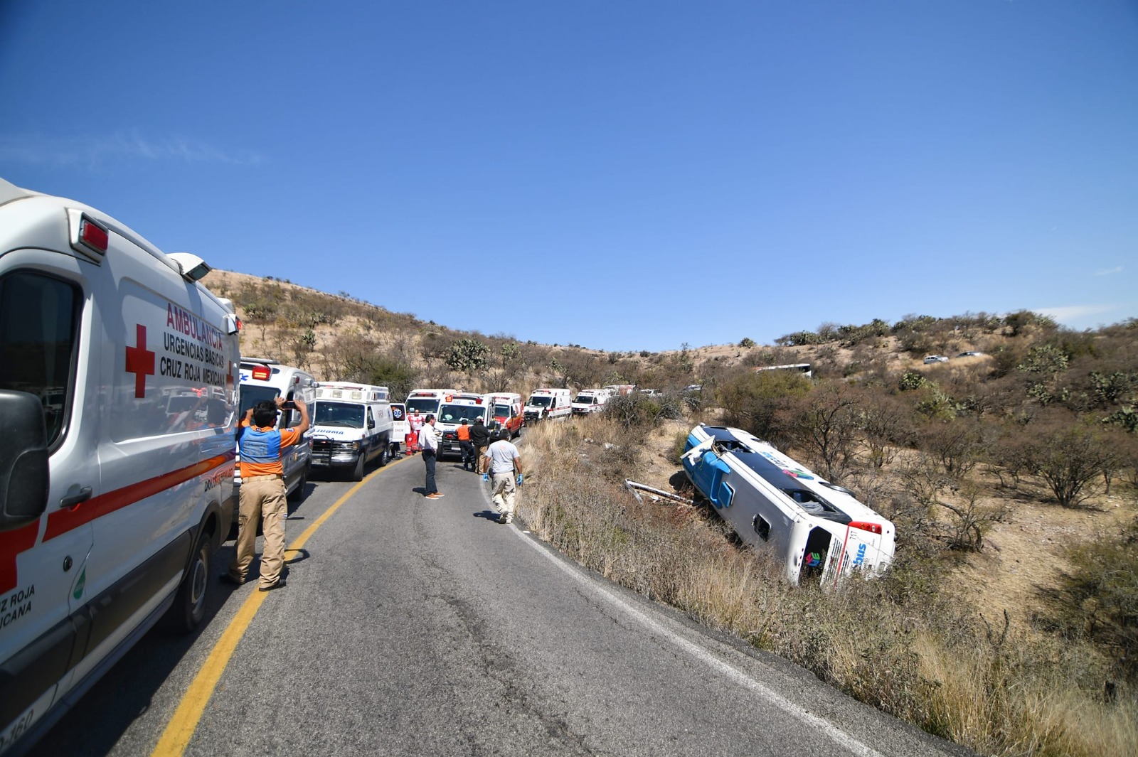 Arresta Policía capitalina a presunto responsable del accidente ocurrido en la carretera a Dolores