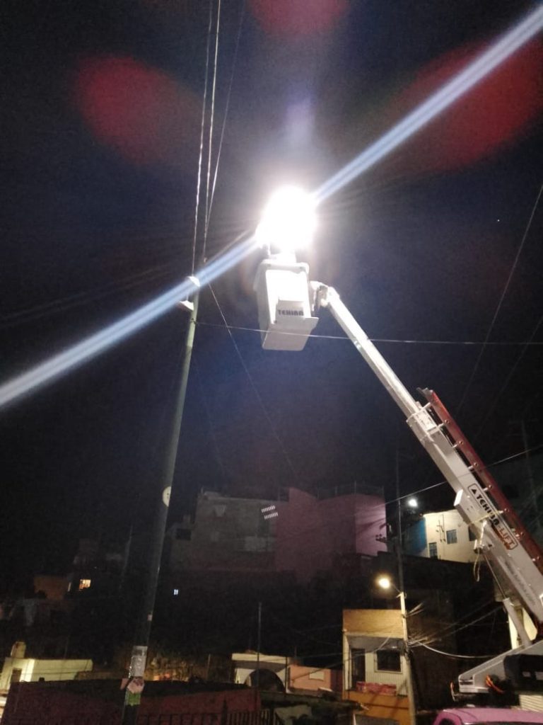 Alumbran diversos sectores de Guanajuato Capital con 281 nuevas