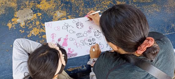 Se preparan para decorar áreas deportivas de la Ex Estación y los Pastitos